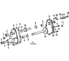 Craftsman 13180371 gear case assembly diagram
