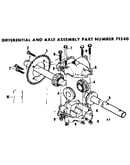 Differential and axle assembly