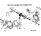 Craftsman 13196901 gear case assembly diagram