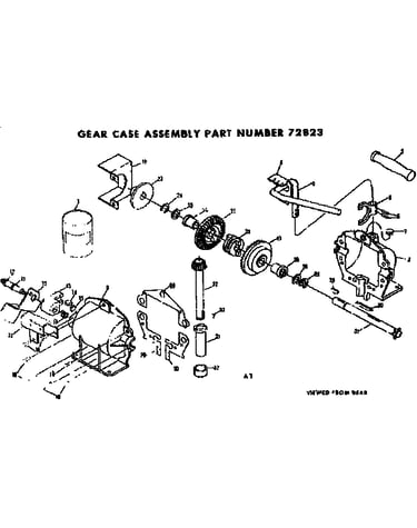 Gear case assembly