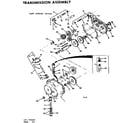 Craftsman 131794040 transmission assembly diagram
