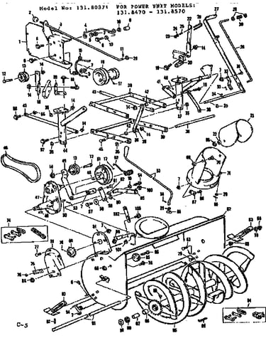Belt guard assembly mdl 131.80371