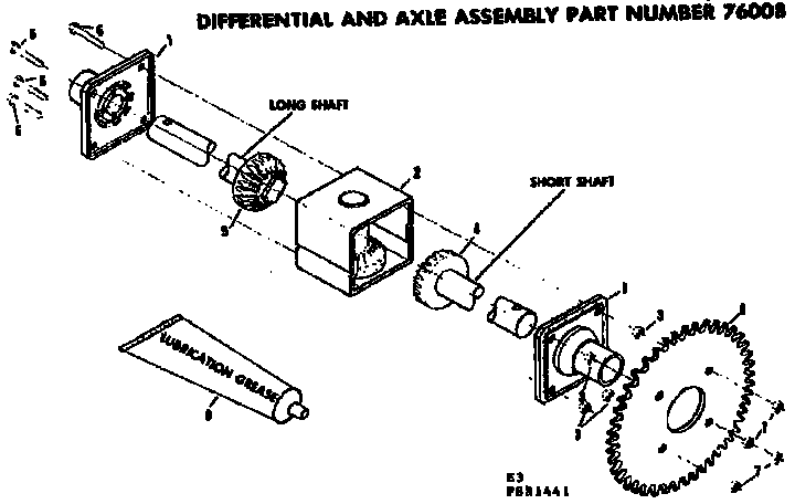 Differential & axle
