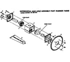 Craftsman 131881700 differential and axle assembly diagram