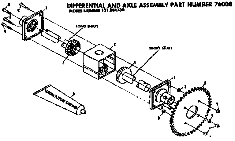 Differential and axle assembly