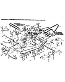 Housing and blade spindle assembly