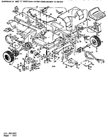 Wheel and brake assembly