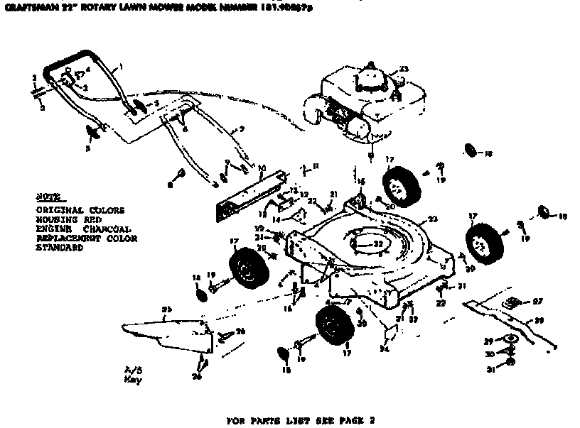 Replacement parts