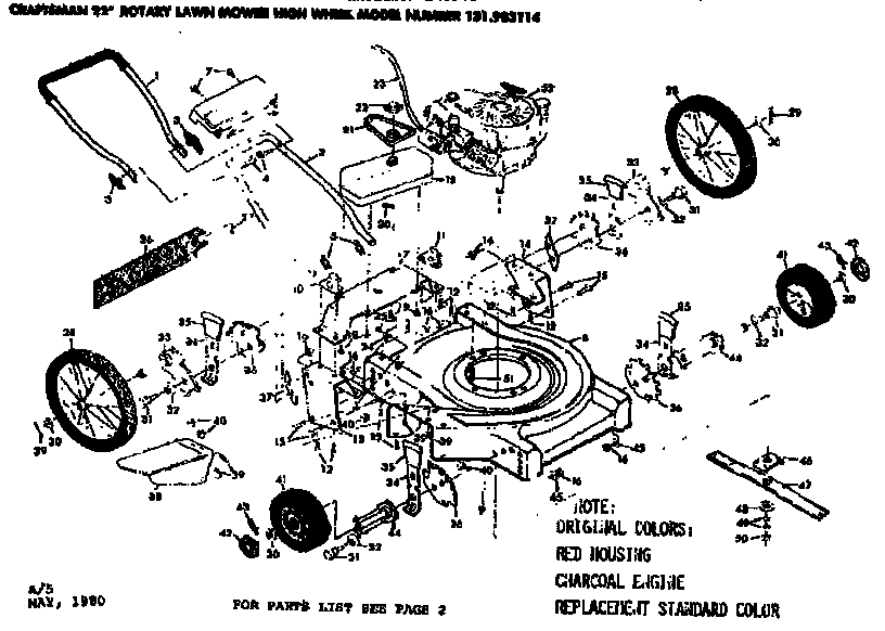 Replacement parts