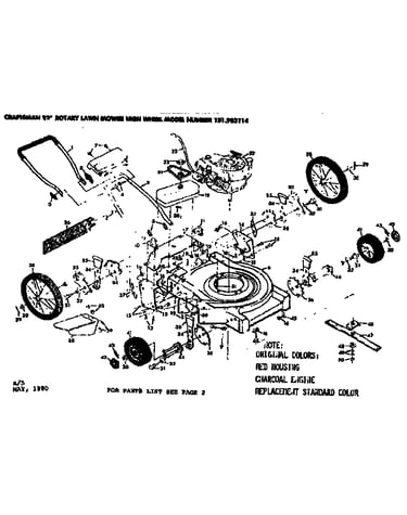 Replacement parts