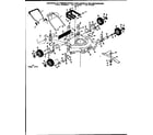 Craftsman 131915901 mower deck diagram
