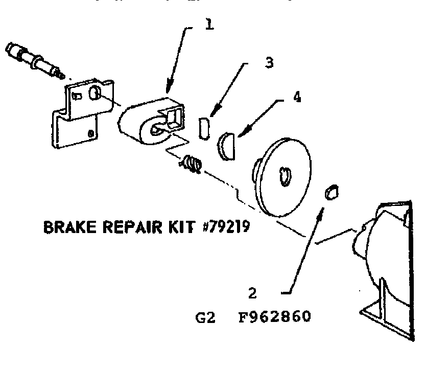 Brake repair kit