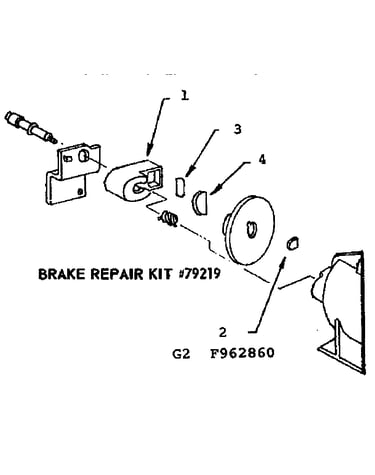 Brake repair kit