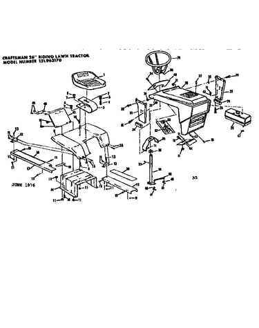 Seat and steering wheel assembly