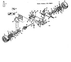 Craftsman 13196891 axle assembly diagram
