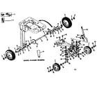 Craftsman 13196900 axle assembly diagram