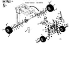 Craftsman 13196910 axle assembly diagram