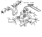 Craftsman 13196910 mower deck diagram
