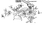 Craftsman 13196911 mower deck diagram