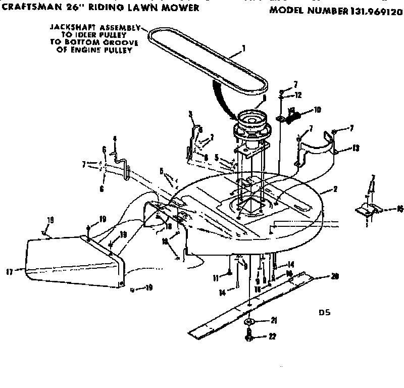 MOWER DECK