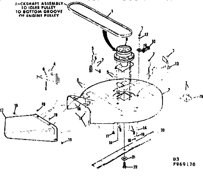 MOWER DECK