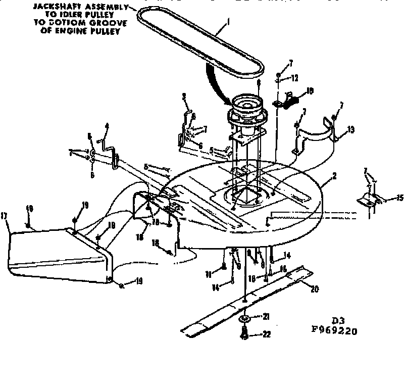 MOWER DECK