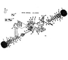 Craftsman 13196950 axle assembly diagram