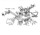 Craftsman 13196950 mower deck diagram