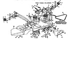 Craftsman 13196950X mower deck diagram