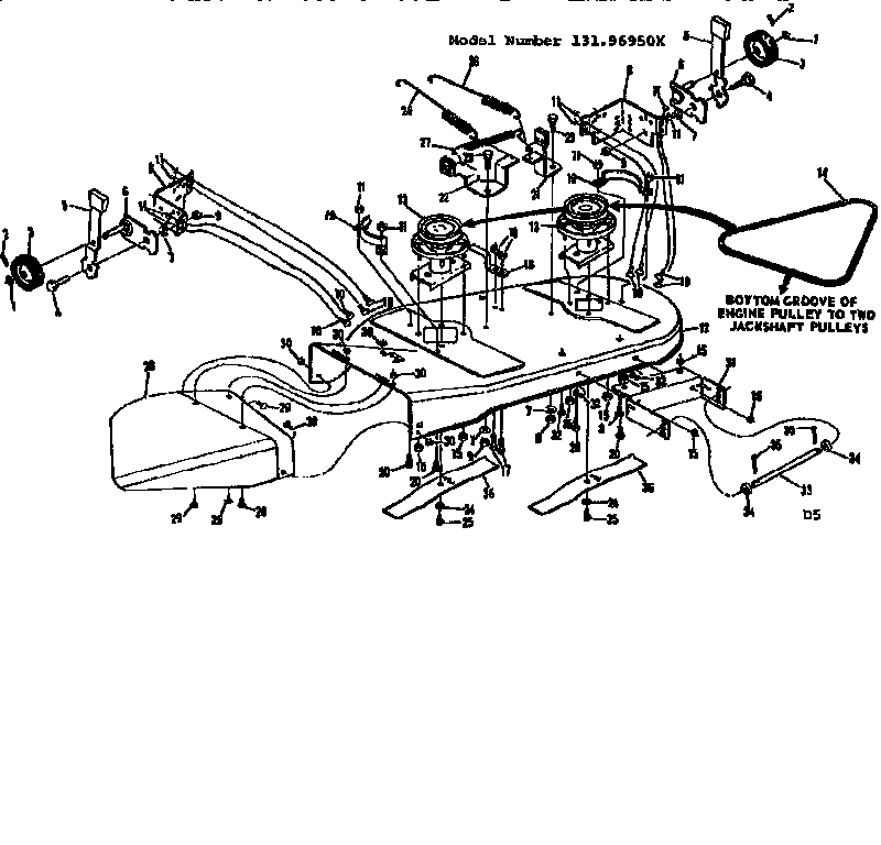 Mower deck