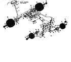 Craftsman 13196960 steering and front axle diagram