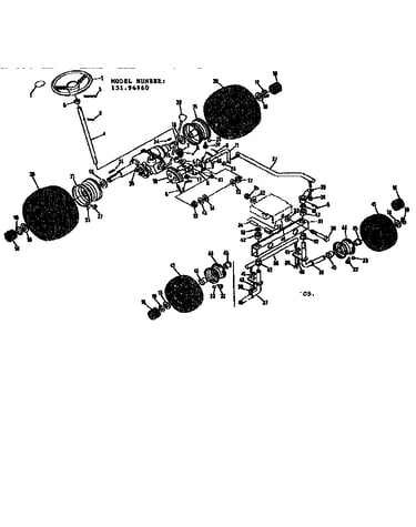 Steering and front axle