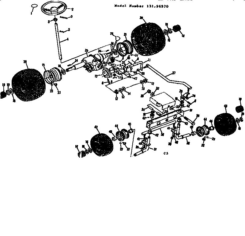 STEERING AND FRONT AXLE