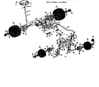 Craftsman 13196970 steering and front axle diagram
