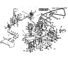 Craftsman 13196970 mower deck diagram