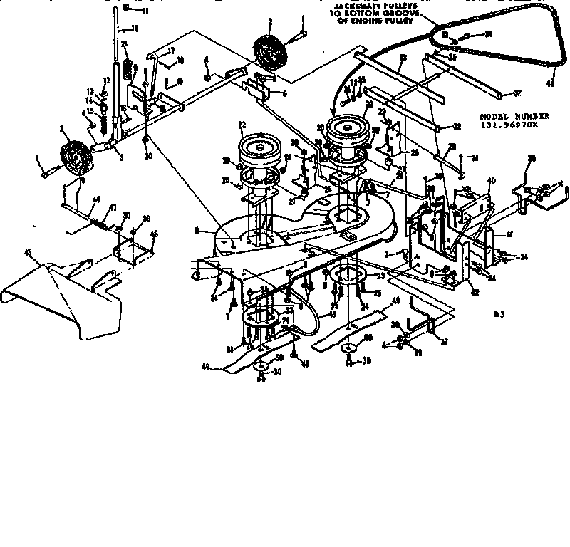 Mower deck