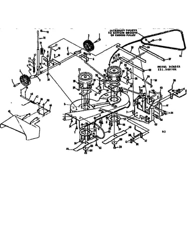 Mower deck