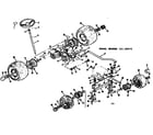 Craftsman 13196972 steering and front axle diagram