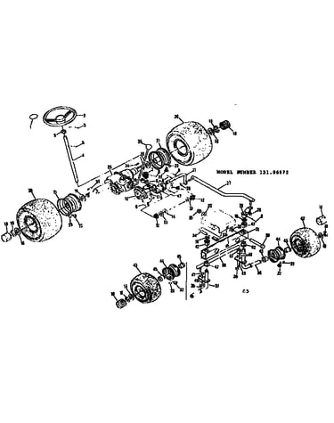 Steering and front axle