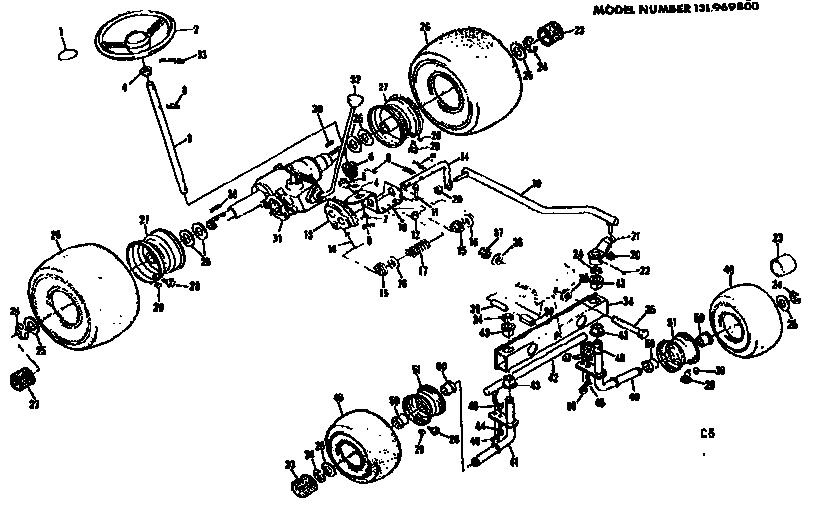 STEERING AND FRONT AXLE