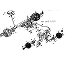 Front and rear axle breakdown
