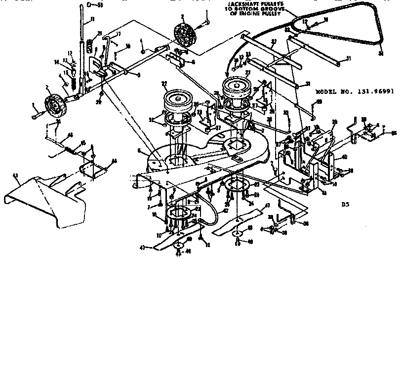 Mower deck