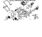 Craftsman 131973000 mower deck diagram