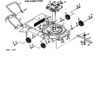 Craftsman 131973010 mower deck diagram