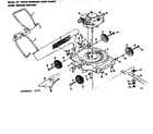 Craftsman 131973110 mower deck diagram