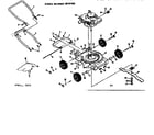 Craftsman 13197312 mower deck diagram