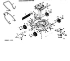 Craftsman 131973130 mower deck diagram