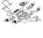 Craftsman 131973132 mower deck diagram