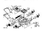 Craftsman 143264042 mower deck diagram