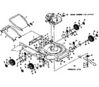 Craftsman 131973232 mower deck diagram